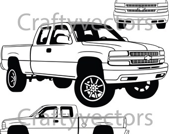 Free Free Lifted Truck Svg 370 SVG PNG EPS DXF File