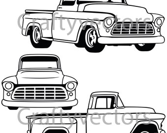 Free Free 69 1957 Chevy Truck Svg SVG PNG EPS DXF File