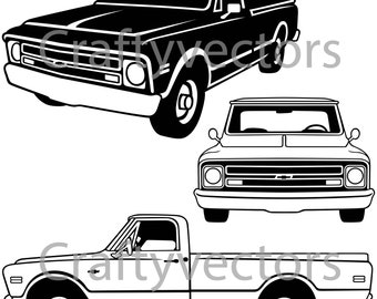 Free Free 196 Square Body Chevy Truck Svg SVG PNG EPS DXF File