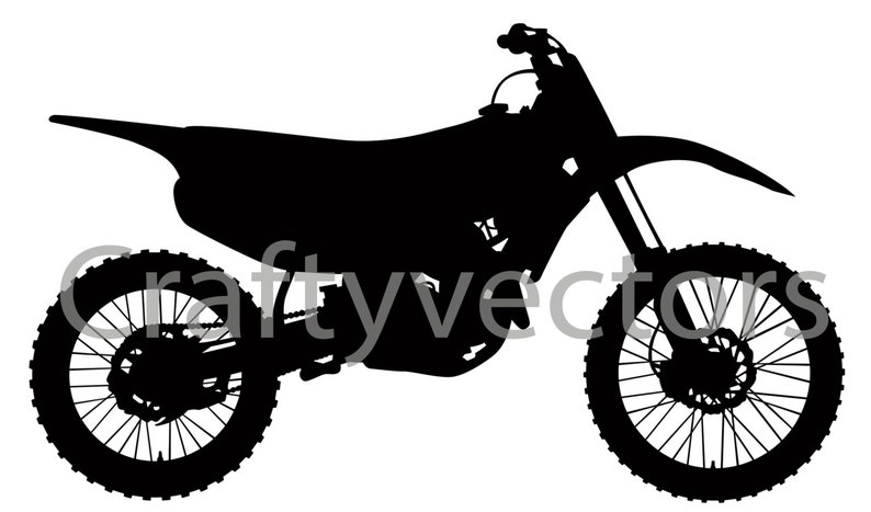 Download Motocross Vector File SVG | Etsy