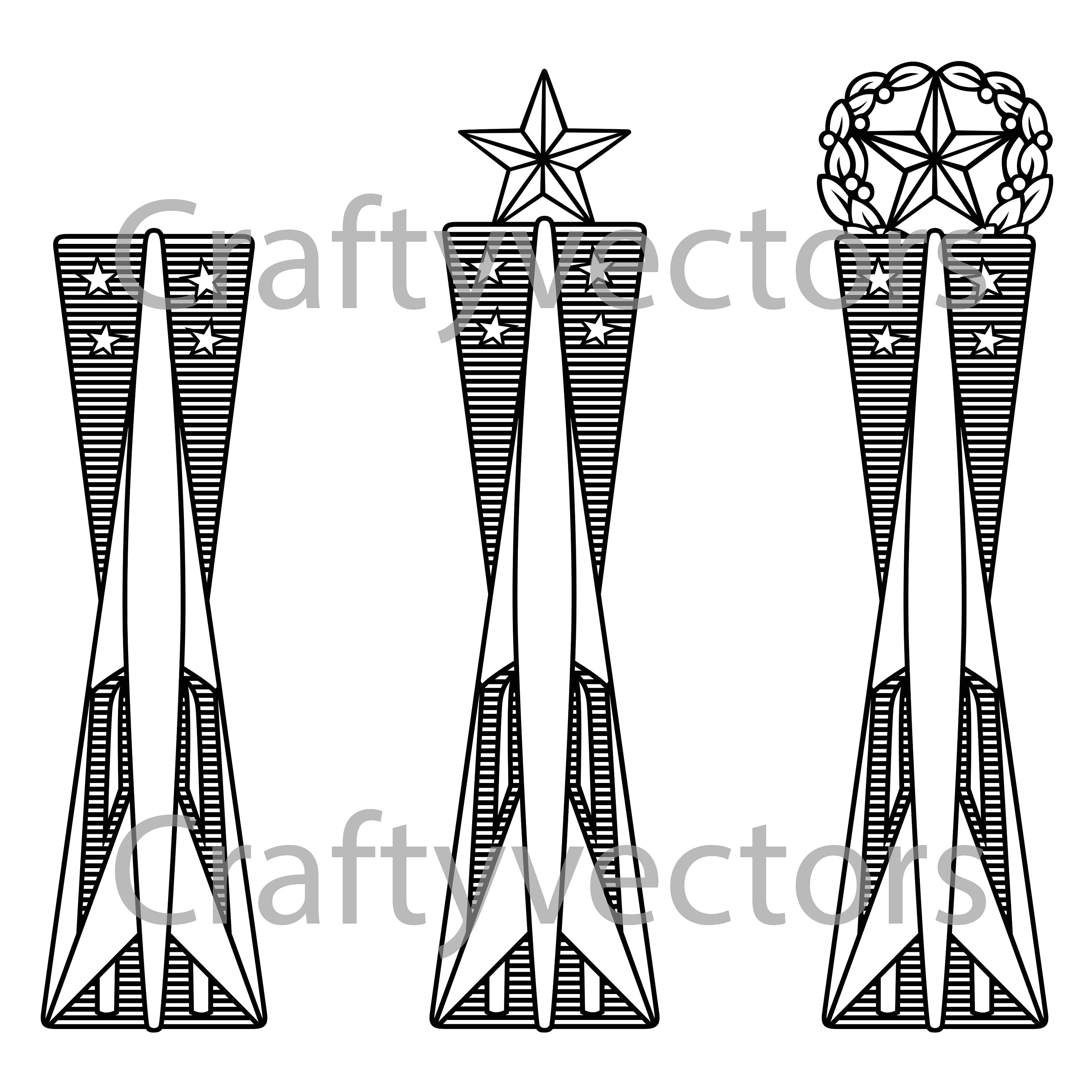 Air Force Missile Maintenance Vector File Etsy