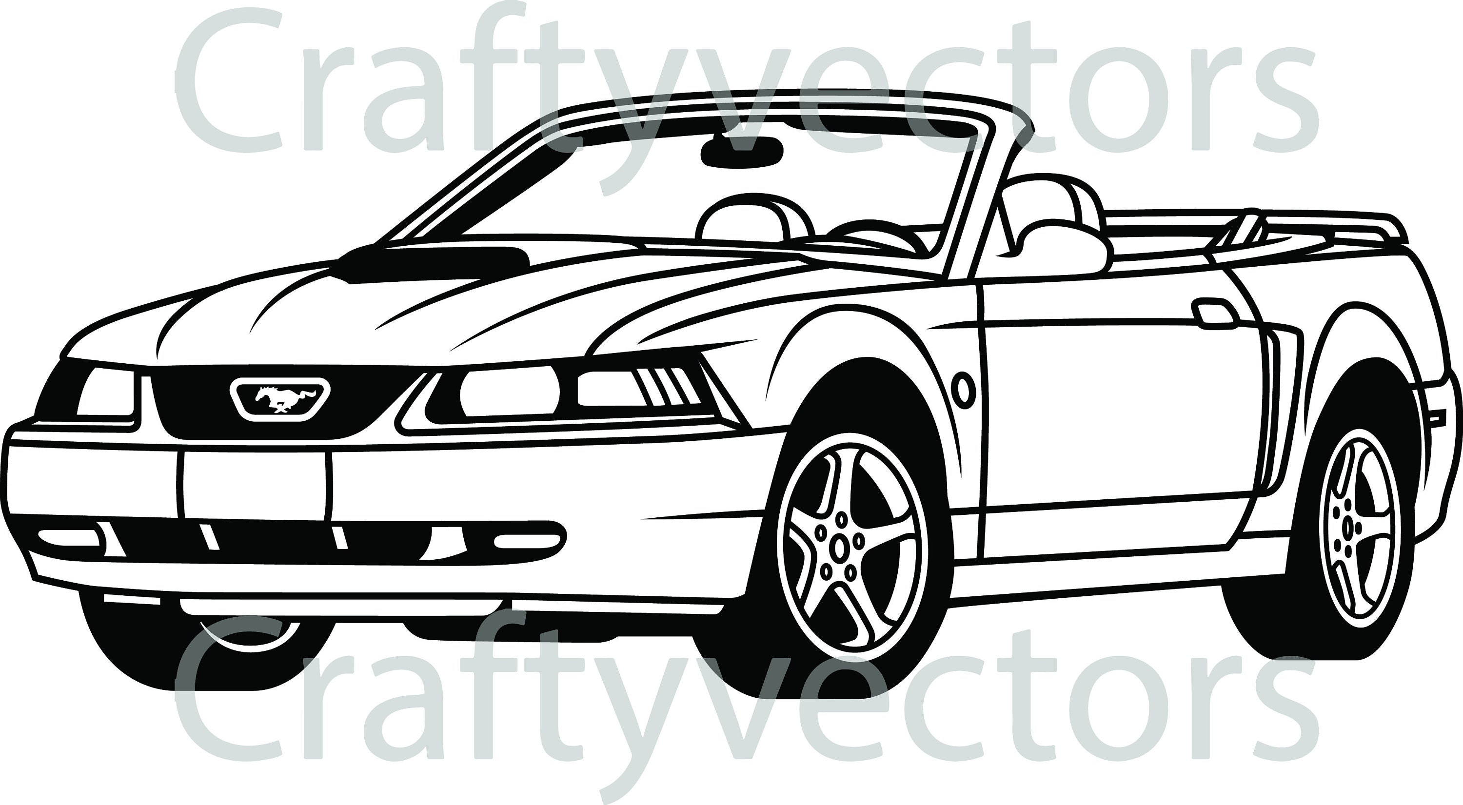 Autoabdeckung Ford US Mustang Cabriolet Mk5 2004/2010