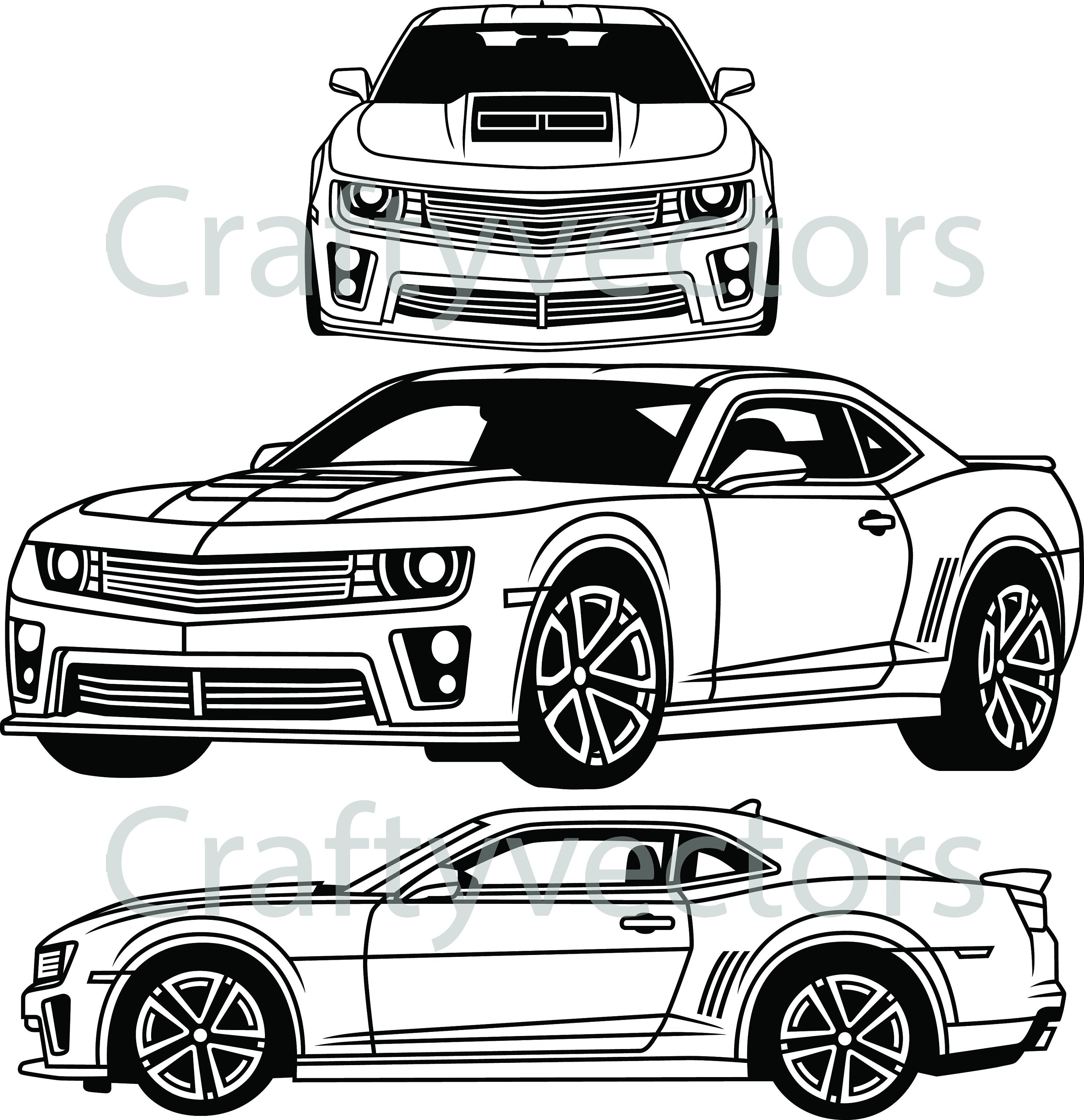 Chevrolet camaro : plus de 259 illustrations et dessins de stock libres de  droits proposés sous licence
