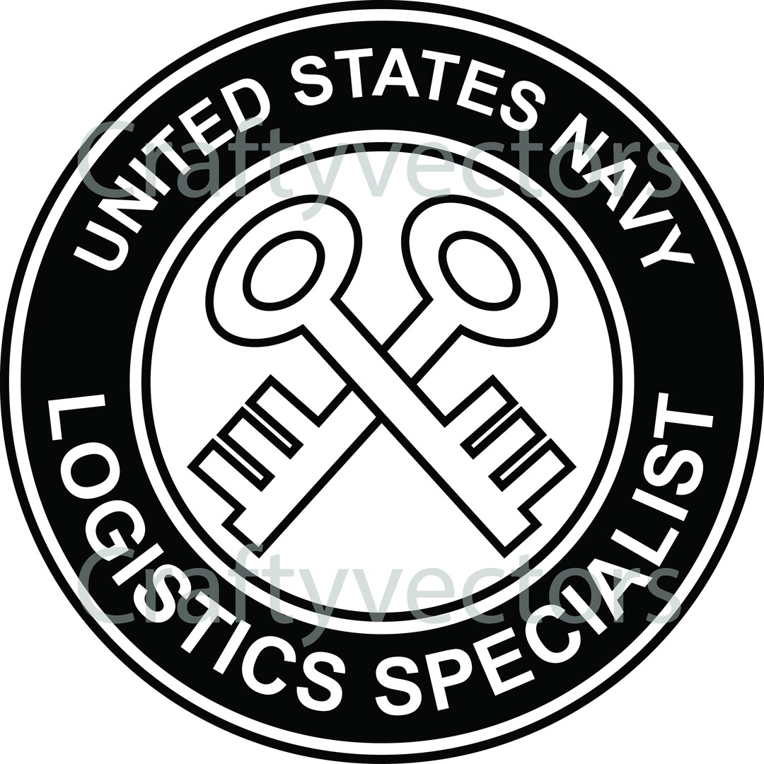 Navy Logistics Specialist Vector File (Download Now) Etsy