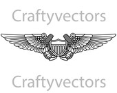 Navy Flight Officer Vector File