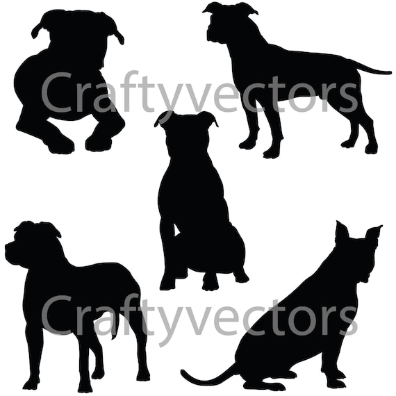 Free Free 170 Staffordshire Bull Terrier Svg SVG PNG EPS DXF File