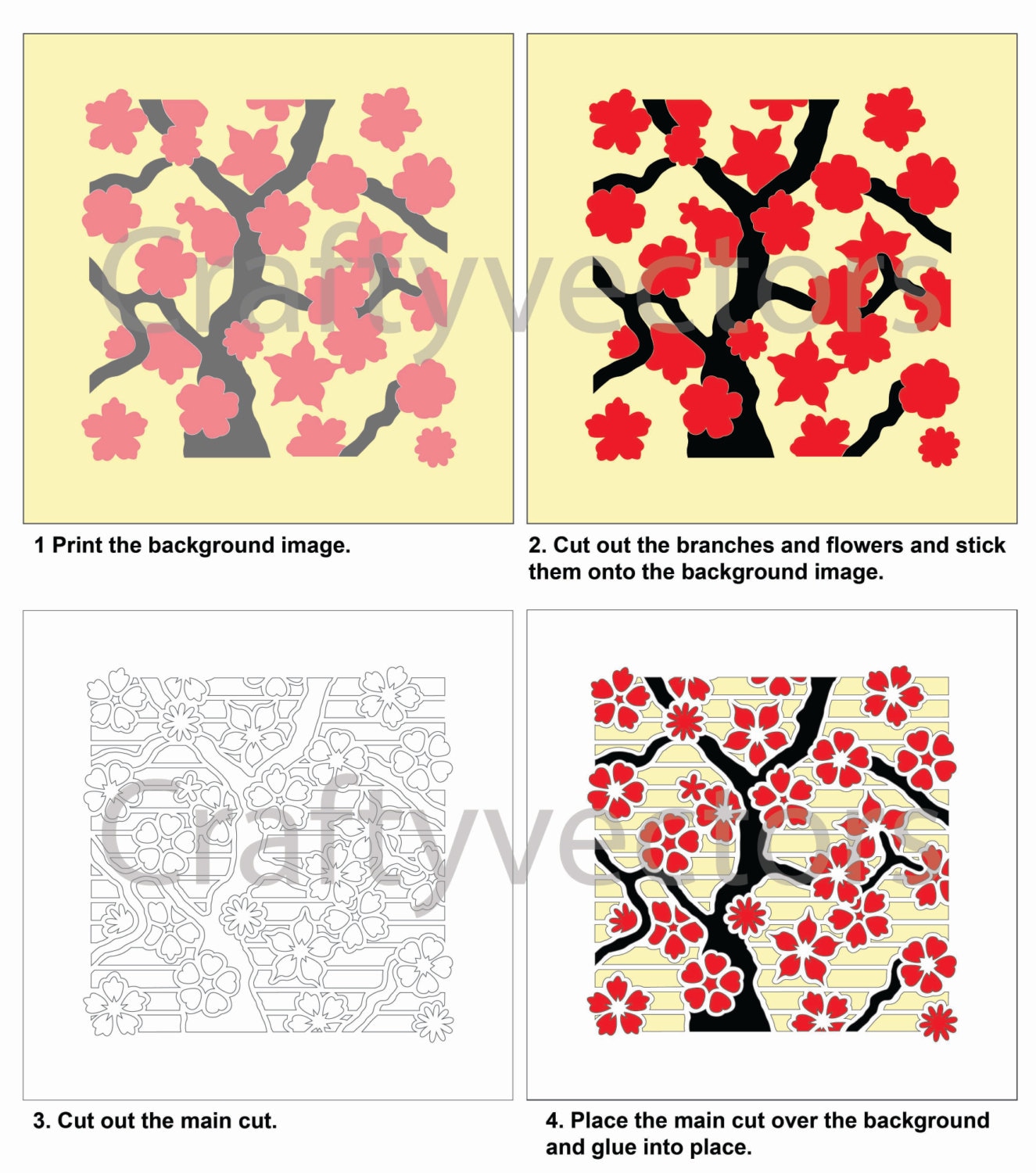 Cherry Blossom Tree A kit for making a beautiful cherry Etsy