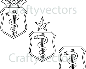 Air Force Physician Vector File