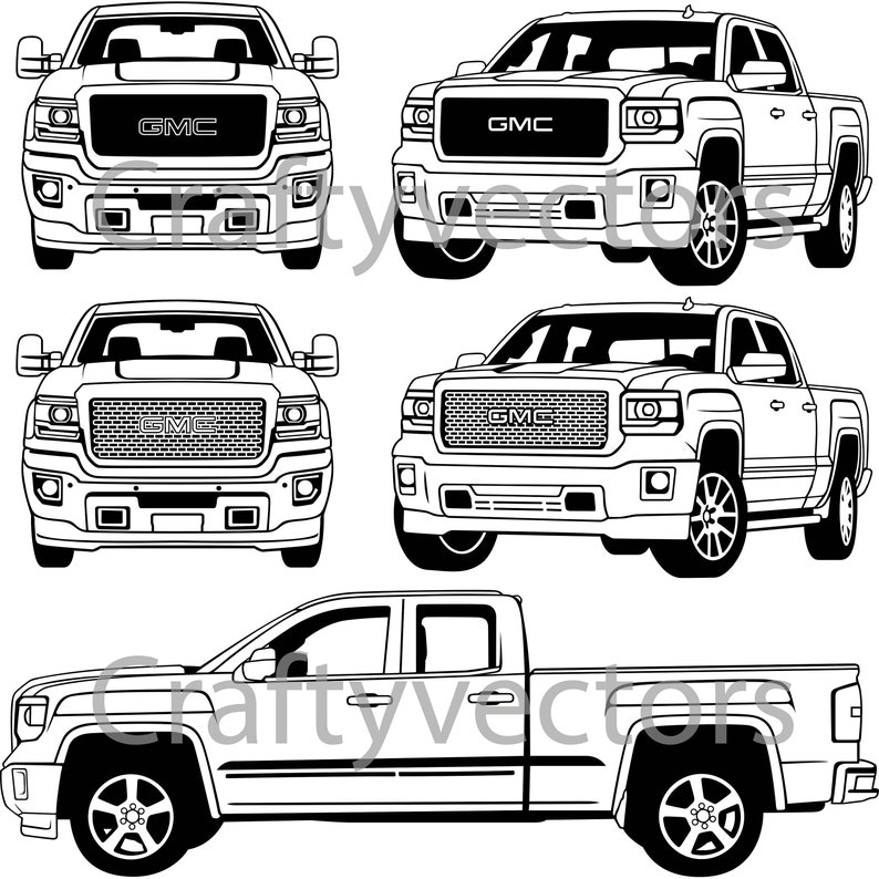 Free Free 88 Gmc Truck Svg SVG PNG EPS DXF File