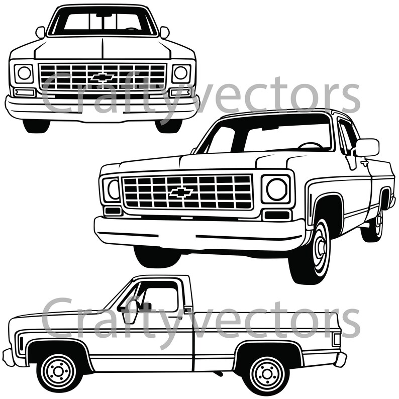 Free Free 119 Chevy Truck Svg SVG PNG EPS DXF File