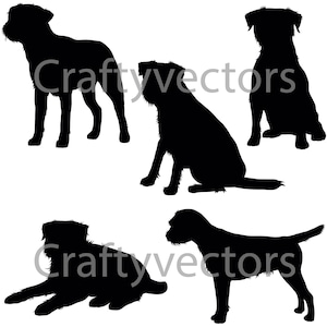 Download Yorkshire Terrier Dog Svg Silhouettes Etsy SVG Cut Files