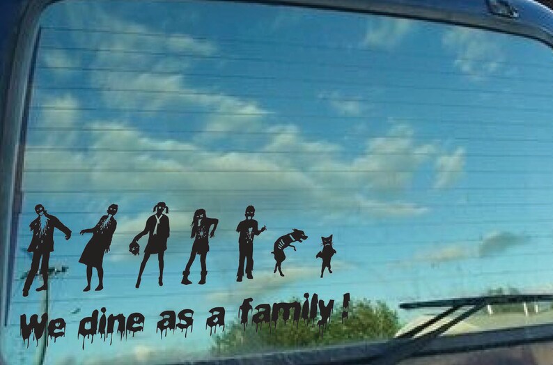 Download Zombie Family Vector File SVG | Etsy