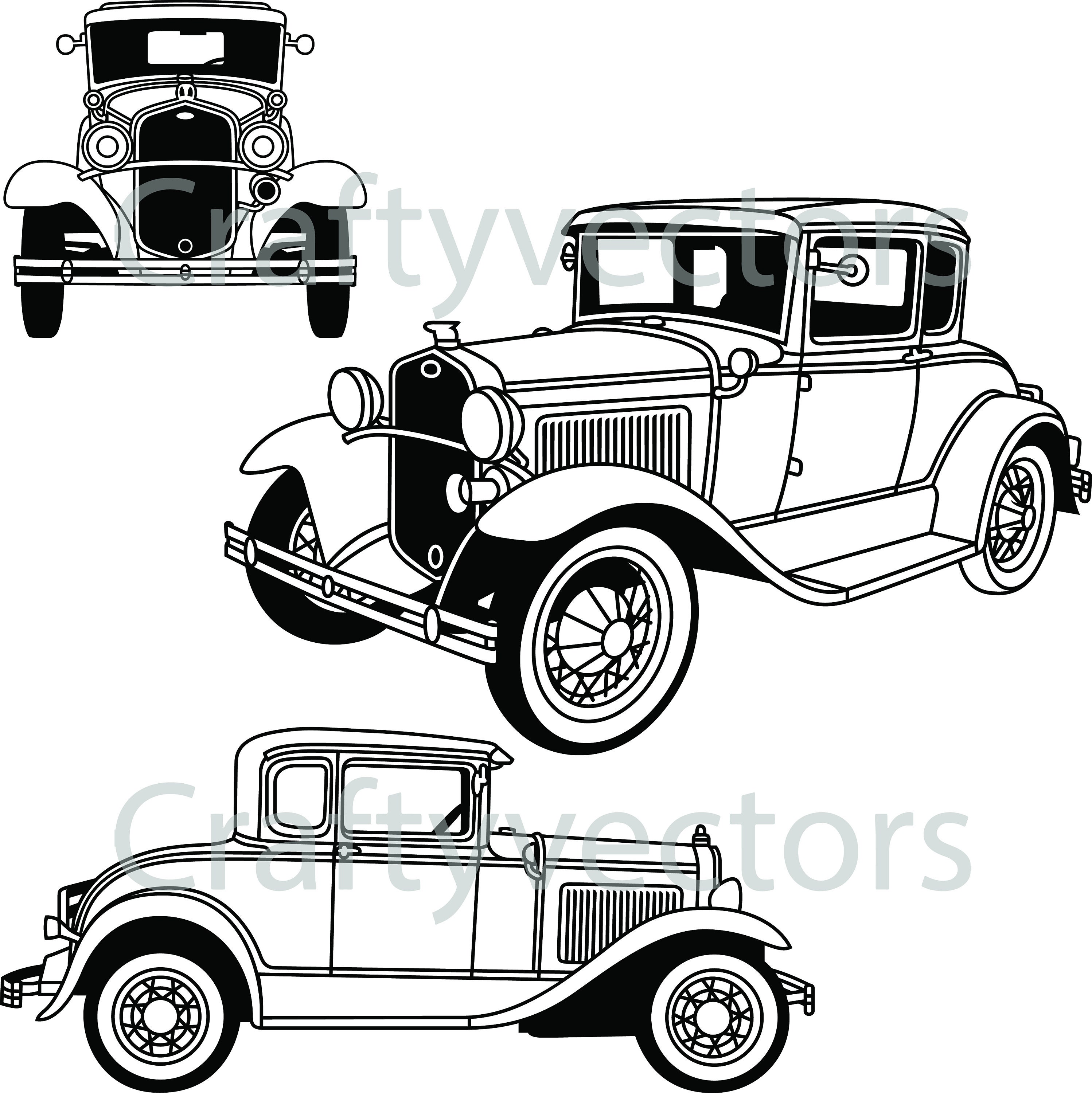 1931 Ford Dash Rail, 1931 Ford Dash Rail Art, Dash Rail art, Ford Art ...