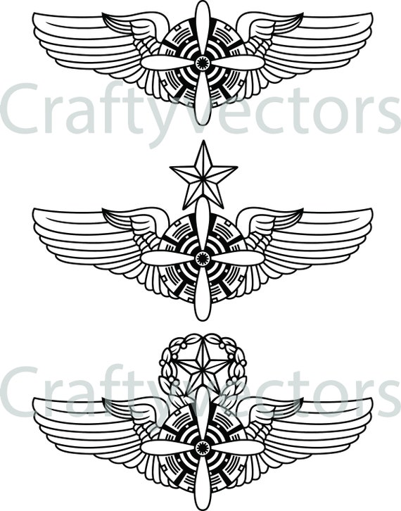 Air Force Commander Badge Vector File | ubicaciondepersonas.cdmx.gob.mx