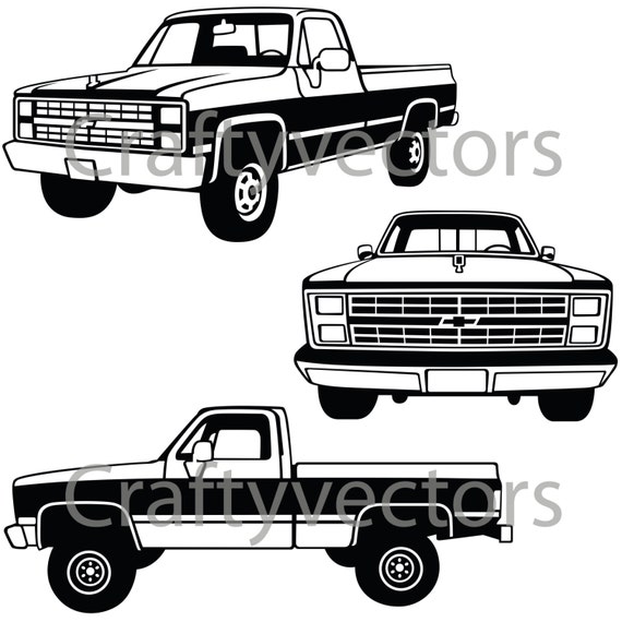 Free Free 202 Antique Chevy Truck Svg SVG PNG EPS DXF File