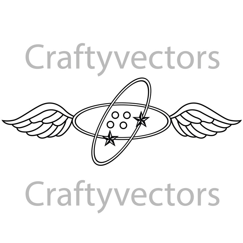 Navy Avionics Technician Insignia Vector File Etsy