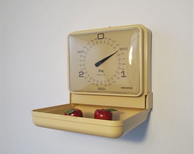 Vintage Kitchen Scale Soehnle Light Brown Caramel Color - Etsy