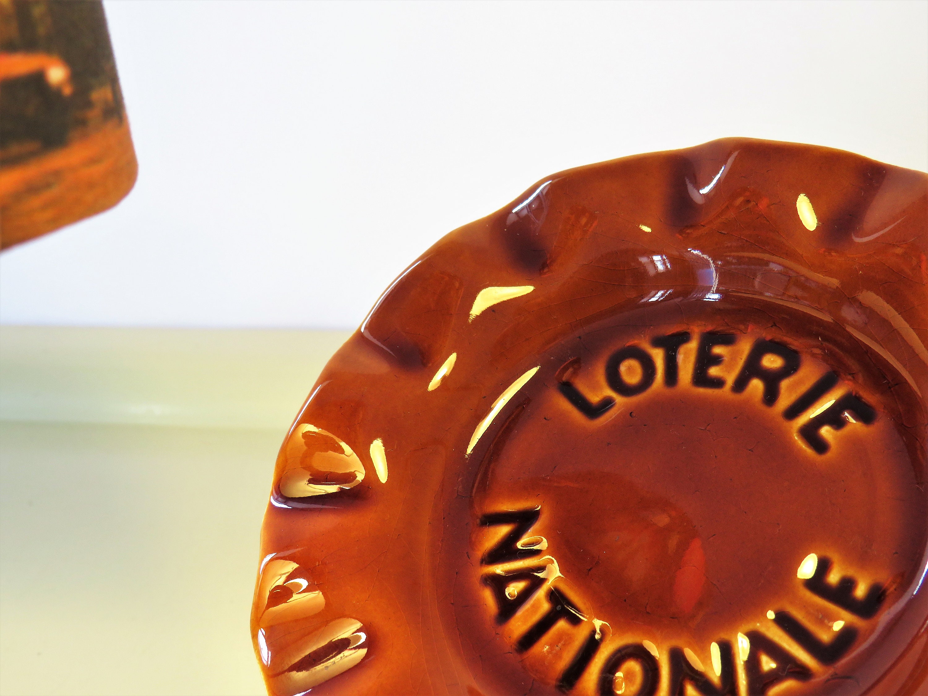 Vintage Ashtray Retro Pottery Ceramic Ashtray Stoneware Etsy