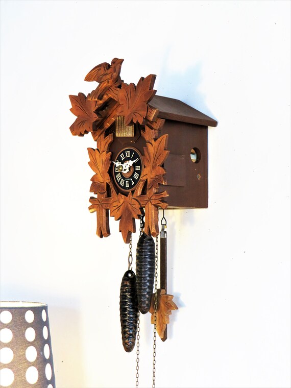 German Chalet Wooden Cuckoo Clock ugel01ep.gob.pe