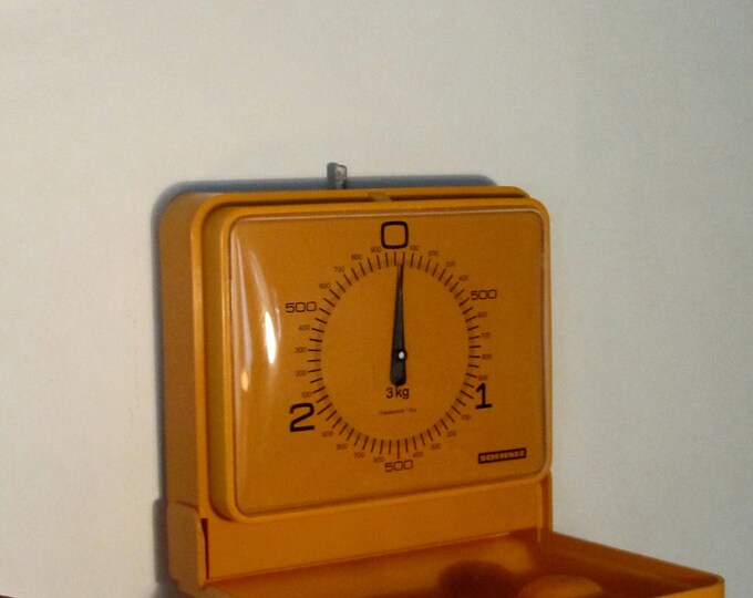 Vintage Kitchen Scale SOEHNLE Orange Color - Etsy