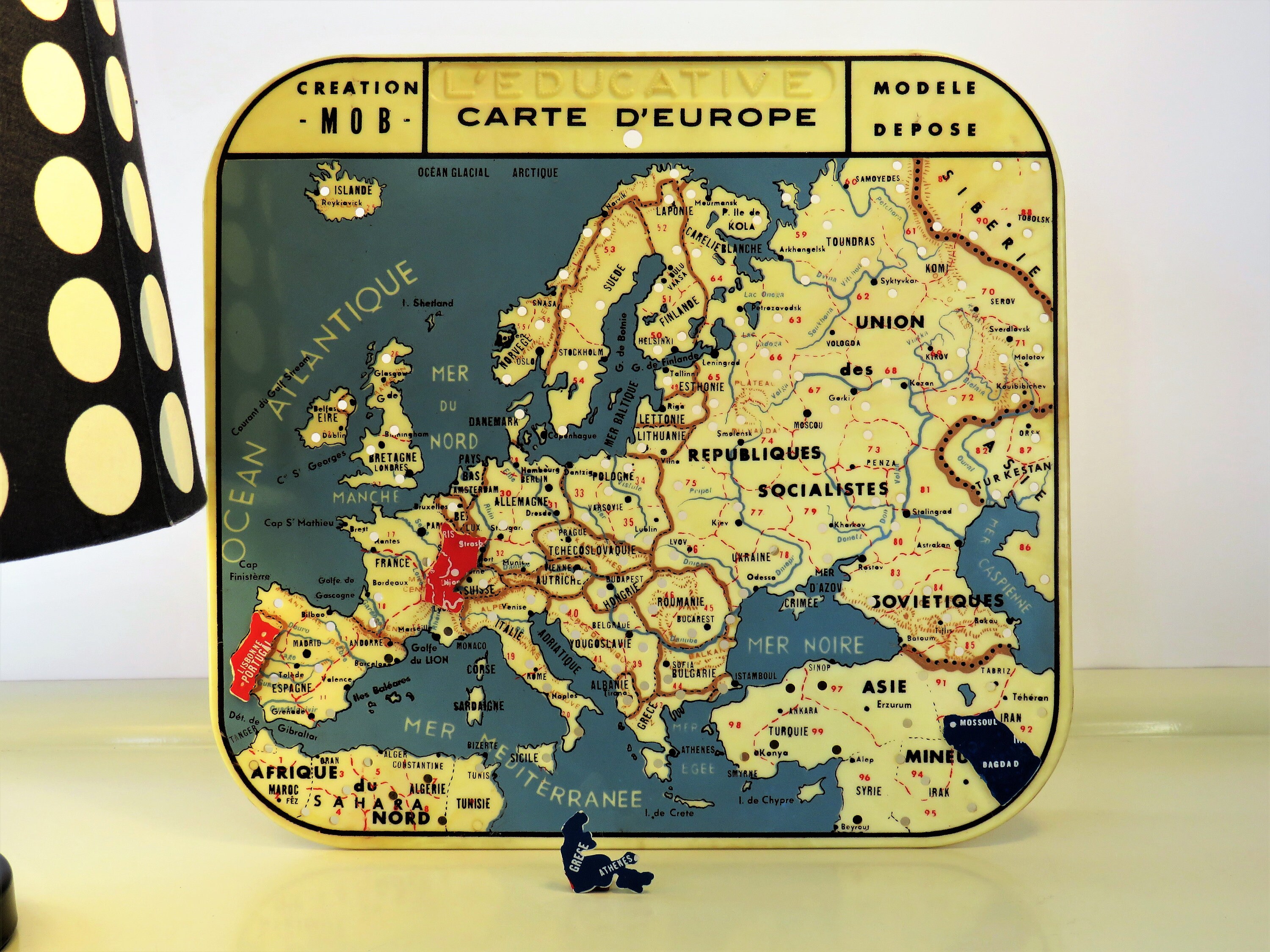 Puzzle vintage - Carte de France – Concept store Le 805