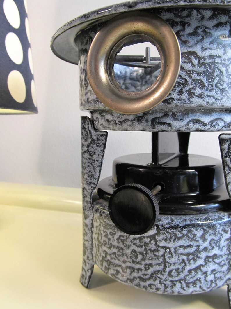 Antique Teapot and Stove Cast Iron Dutch Enamelware Etsy