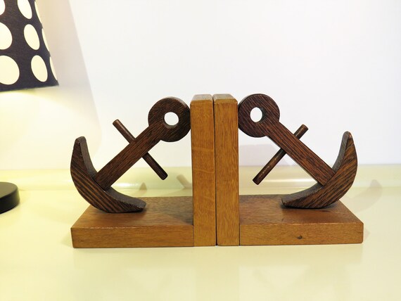 Vintage Thermometer Wooden Boat Anchor Souvenir Tennessee Art Deco design