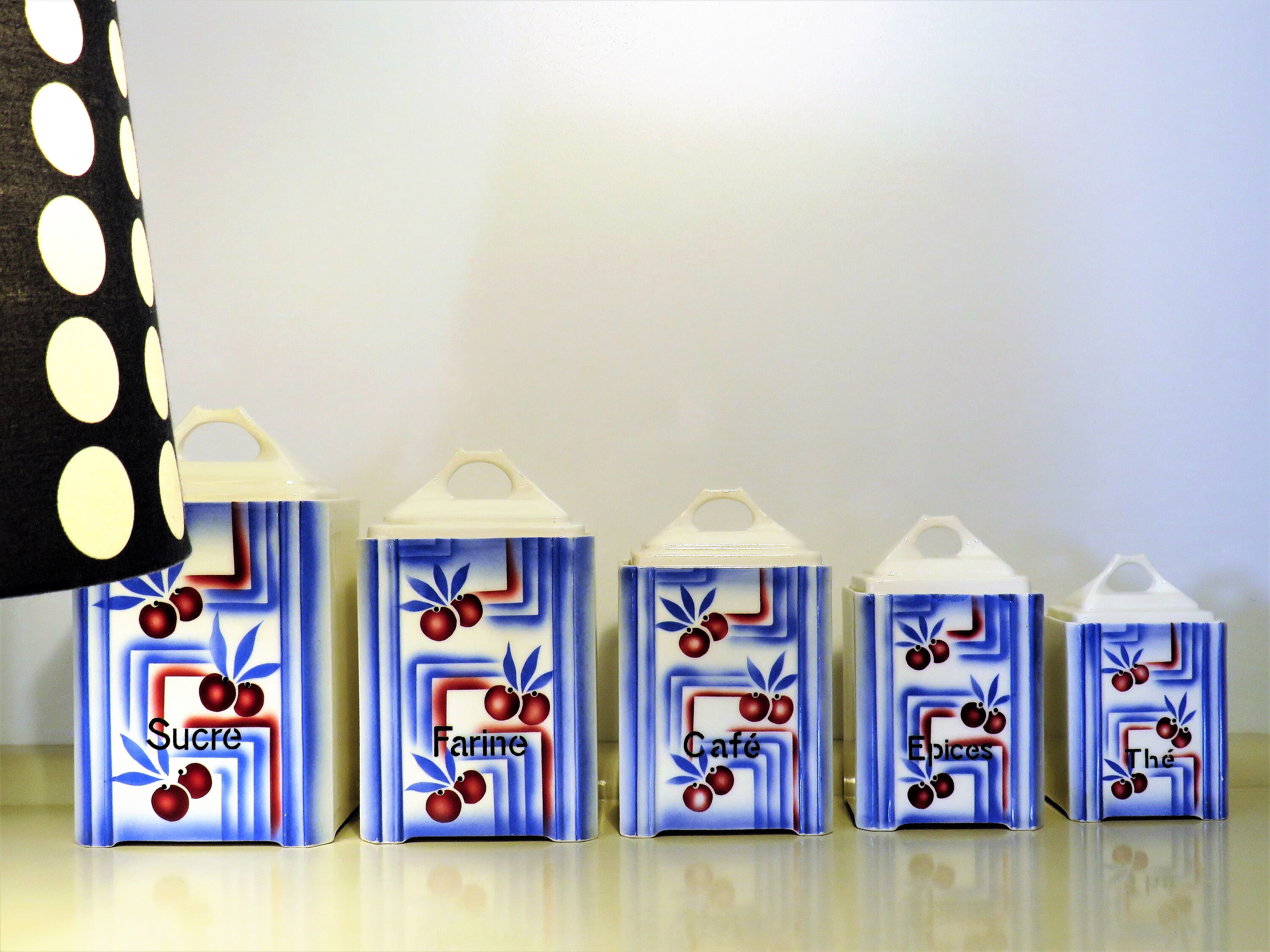 Vintage Keramik Kanister Set von 5 DITMAR URBACH | Etsy