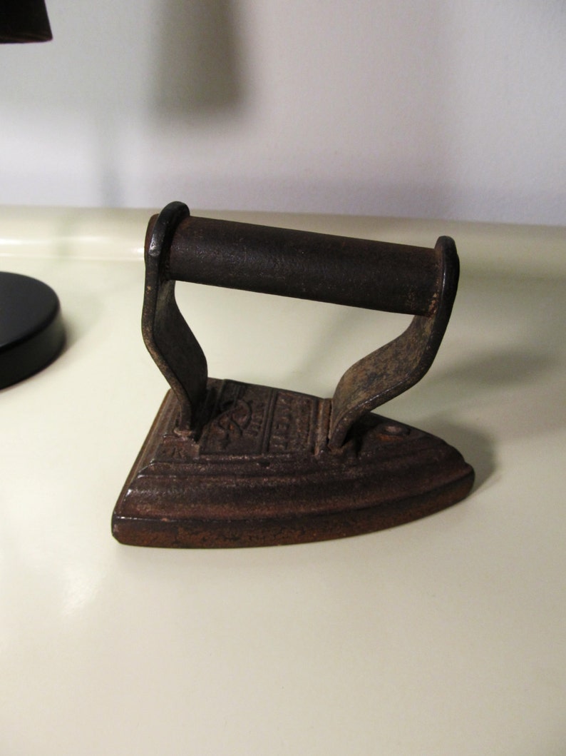 Antique Collectible Sylvester Patent Salter Sad Iron Primitive Etsy