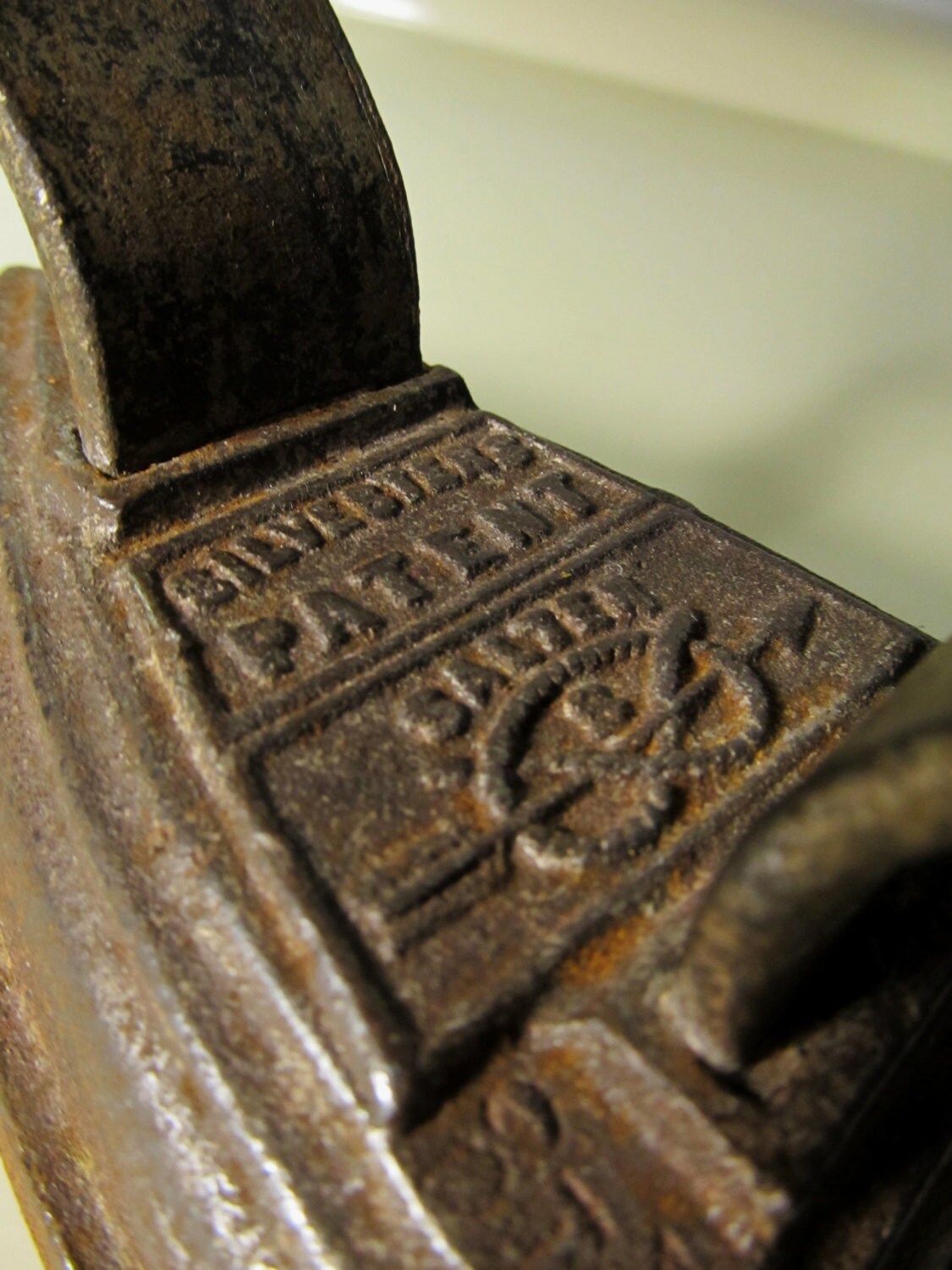 Antique Collectible Sylvester Patent Salter Sad Iron Primitive Etsy