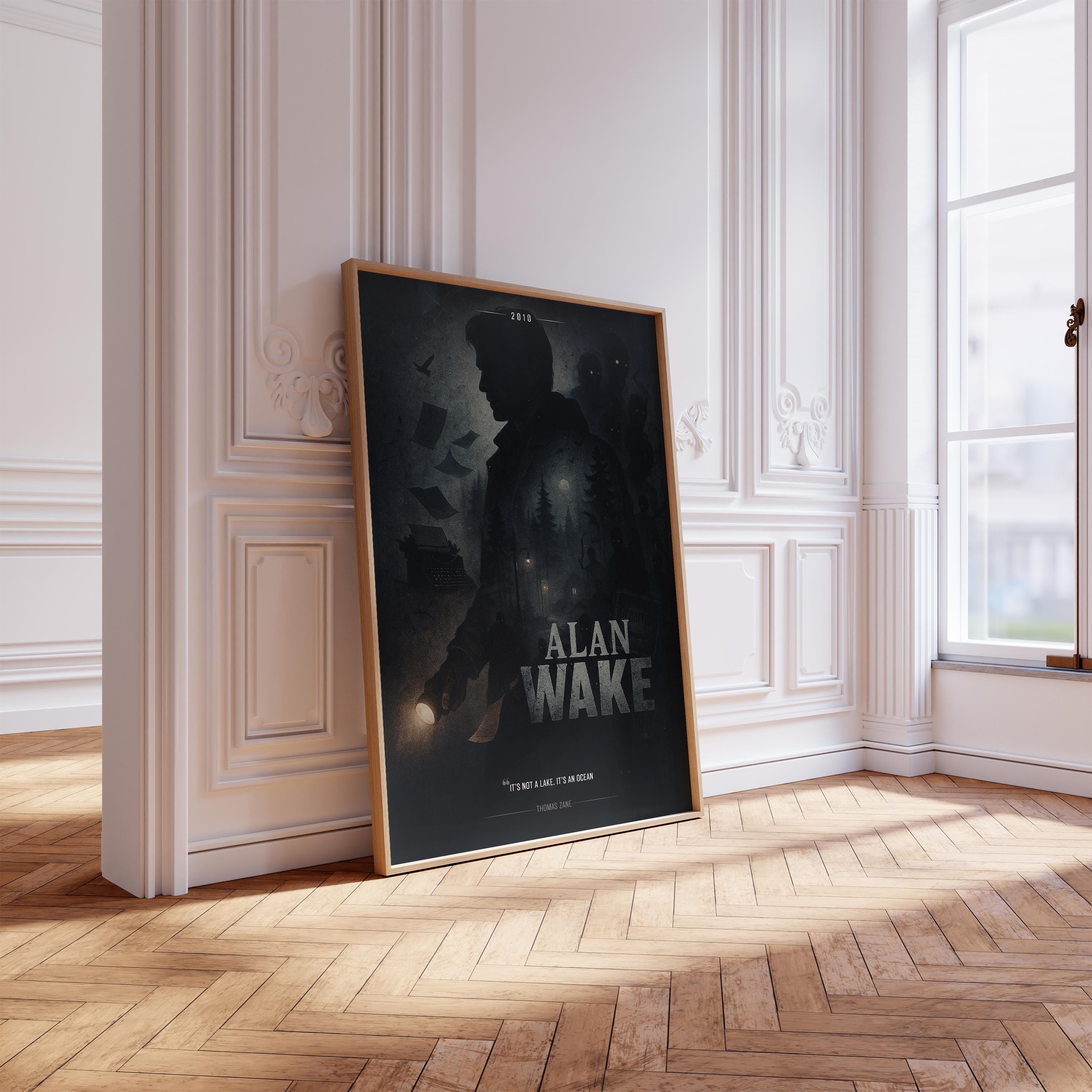 Alan Wake 1 Poster - Etsy
