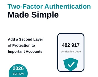 Guía de configuración de autenticación de dos factores / PDF sobre seguridad de cuentas para principiantes