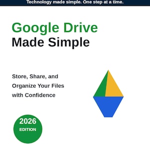 Google Drive Beginner Guide + Folder Planner | File Organization Digital Kit image 1