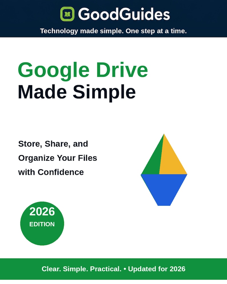 Google Drive Beginner Guide + Folder Planner | File Organization Digital Kit image 1