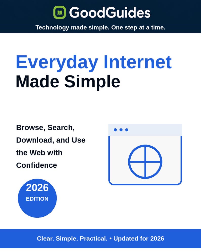 Internet Basics Beginner Guide + Browser Checklist | Everyday Web Digital Starter Kit image 1