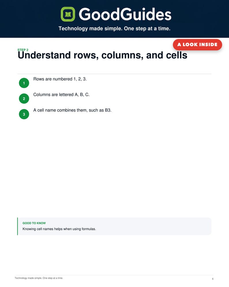 Google Sheets Beginner Guide + Budget Tracker | Spreadsheet Digital Starter Kit image 2