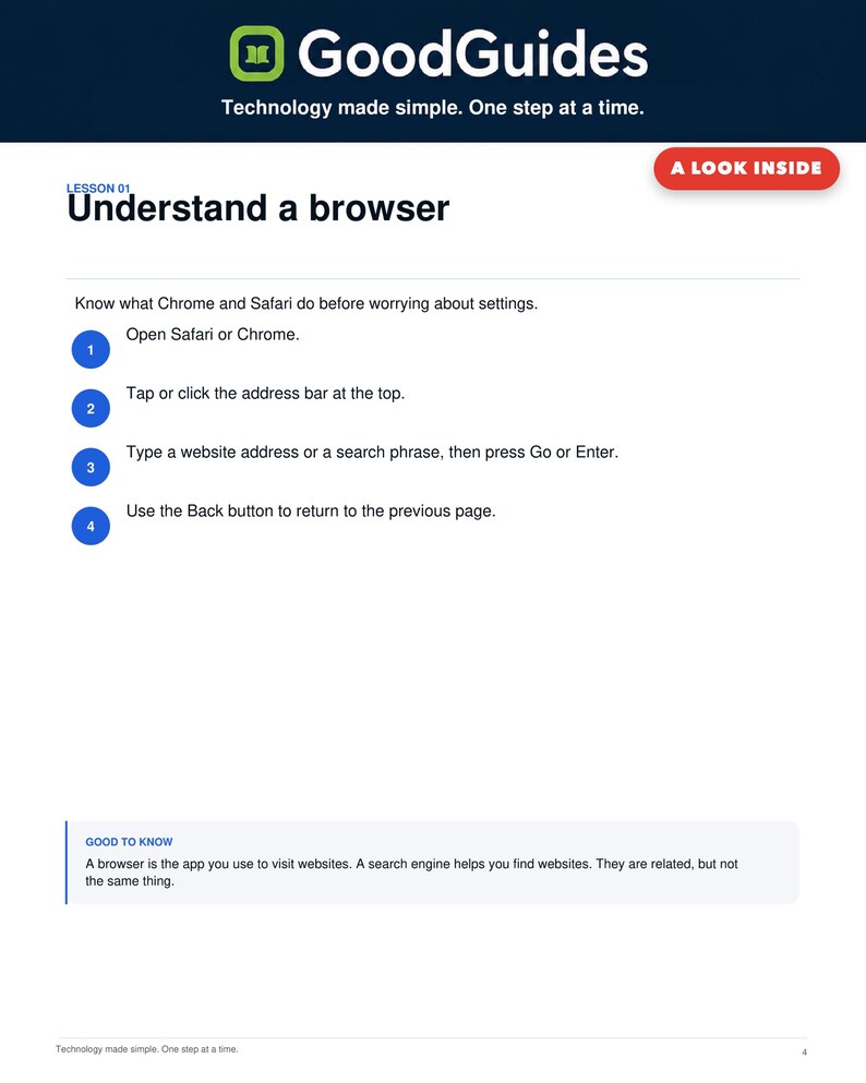 Internet Basics Beginner Guide + Browser Checklist | Everyday Web Digital Starter Kit image 2