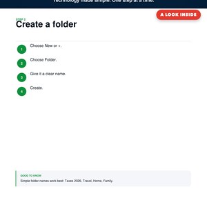 Google Drive Beginner Guide + Folder Planner | File Organization Digital Kit image 2