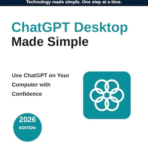 Guía para principiantes de ChatGPT Desktop + Creador de indicaciones / Kit de inicio digital de IA imagen 1