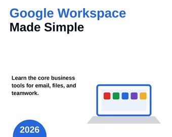 Kit de inicio para pequeñas empresas de Google Workspace / Guía para principiantes + Lista de verificación para la configuración del equipo