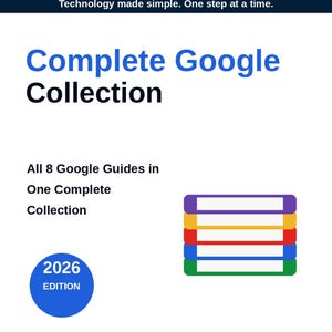 Google Beginner Guide Bundle | 8 Google Guides + Bonus Toolkit image 1