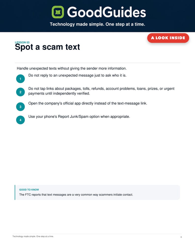 Leitfaden für Online-Sicherheit für Einsteiger + Checkliste für Betrugsmaschen | Starter-Kit für digitale Sicherheit Bild 3
