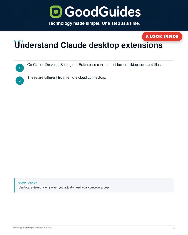 Guide för Connect ChatGPT- och Claude-appar + behörighetschecklista | AI-arbetsflödeskit bild 3