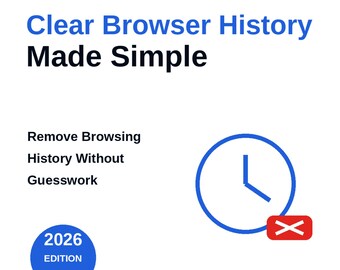 Guía para borrar el historial del navegador / Solución rápida para principiantes en Internet (PDF)
