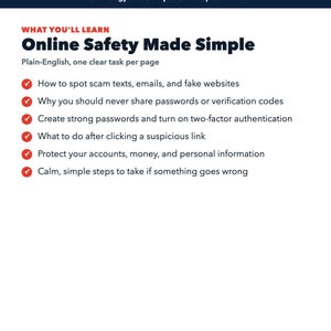 Leitfaden für Online-Sicherheit für Einsteiger + Checkliste für Betrugsmaschen | Starter-Kit für digitale Sicherheit Bild 4
