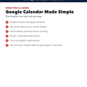 Google Kalender Nybörjarguide + Veckoplanerare | Digitalt startpaket för schemaläggning bild 4