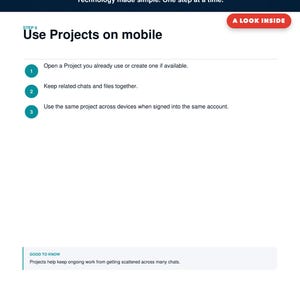 ChatGPT Mobile Beginner Guide + Prompt Checklist | AI Digital Starter Kit image 3