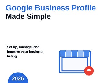 Kit de inicio para el perfil de Google Business / Lista de verificación de configuración, plantillas de revisión + Guía para principiantes