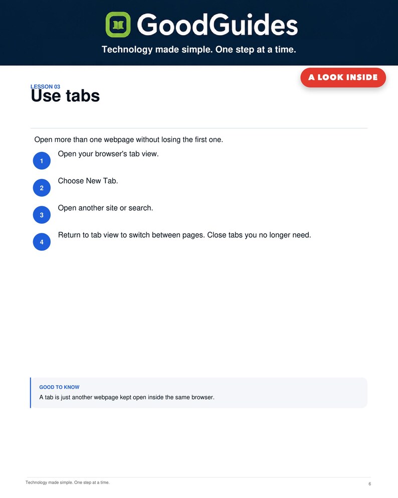 Internet Basics Beginner Guide + Browser Checklist | Everyday Web Digital Starter Kit image 3