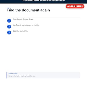 Google Docs Beginner Guide + Document Checklist | Digital Productivity Starter Kit image 3